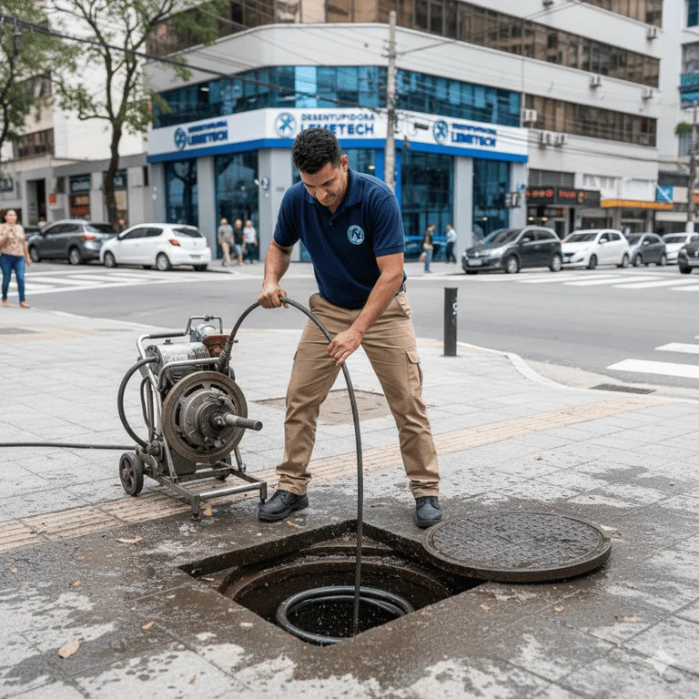 Desentupimento de Esgotos